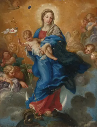 Virgin Of The Immaculate Conception, Carlo Maratti