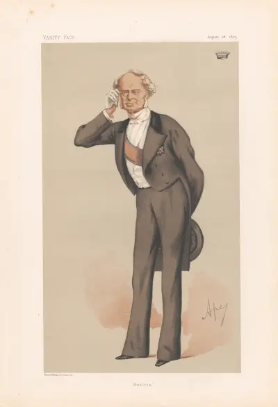 Ambassadors to England; Austria – Frederick Ferdinand, Count Beust – 28 Aug. 1875, Carlo Pellegrini