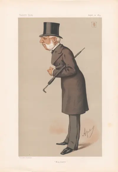 Businessmen and Empire Builders. ‘Manchester’. Sir Thomas Bazley. 21 April 1875, Carlo Pellegrini