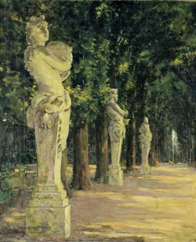 Allee de l’Ete, Versailles von James Carroll Beckwith