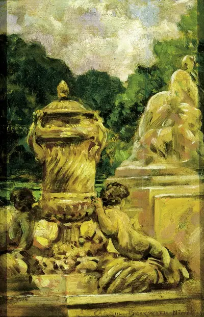 Jardin de la Fontaine at Nimes, France, 1911 – Nr. 2 von James Carroll Beckwith
