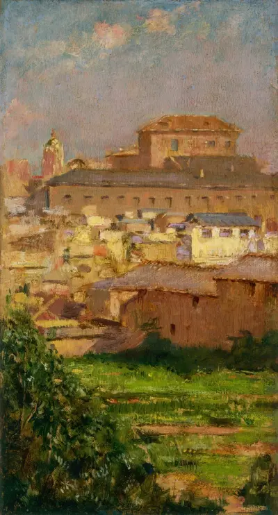 Palazzo Barberini, Rome von James Carroll Beckwith
