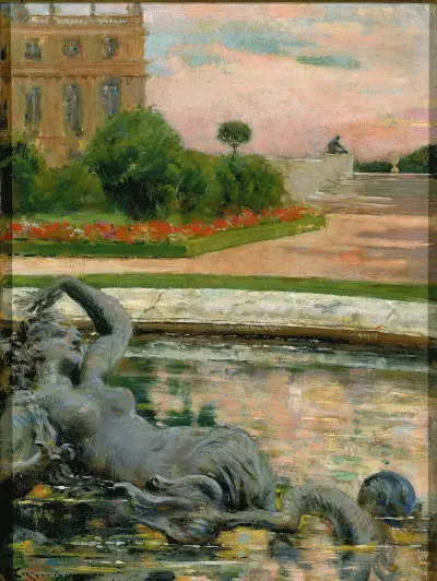 Parterre du Nord, Fontaine des Sirenes von James Carroll Beckwith