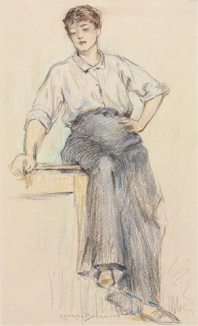 The Toiler von James Carroll Beckwith