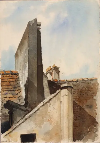 Latin Quarter, Paris, 1880 – nr 2 av Cass Gilbert