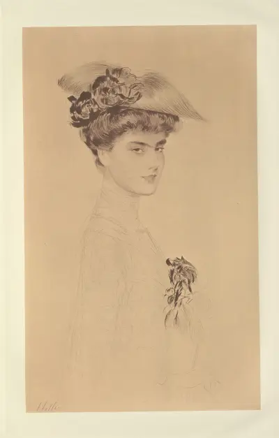 Madame S. av Paul César Helleu