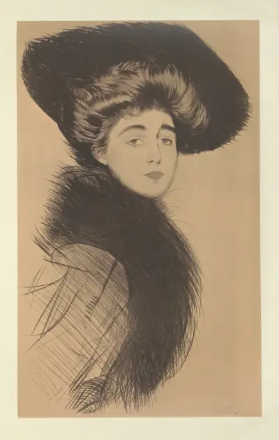 Miss X. av Paul César Helleu