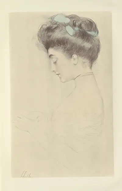 Mrs. Law, 1907 – nr 2 av Paul César Helleu