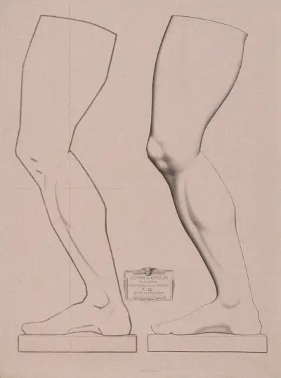 Cours de dessin Pl.26, Charles Bargue