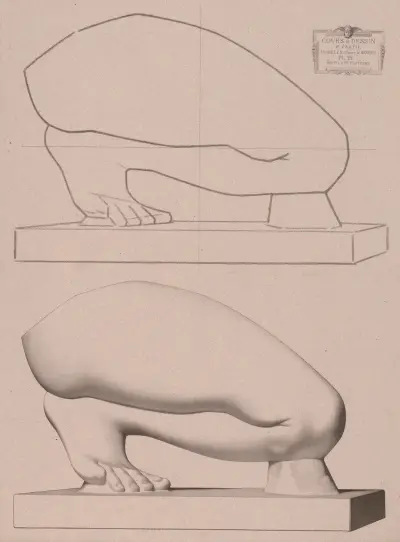 Cours de dessin Pl.28, Charles Bargue