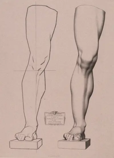 Cours de dessin Pl.30, Charles Bargue