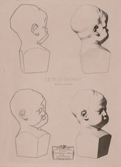 Cours de dessin Pl.45, Charles Bargue