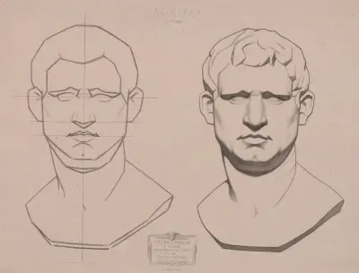 Cours de dessin Pl.51, Charles Bargue