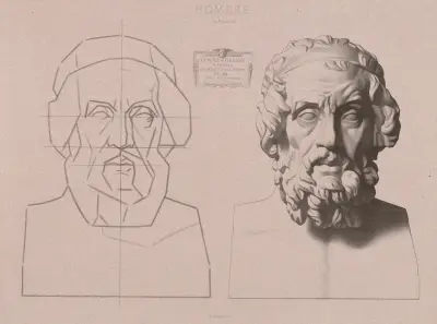 Cours de dessin Pl.57, Charles Bargue