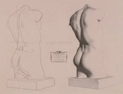 Cours de dessin Pl.63, Charles Bargue