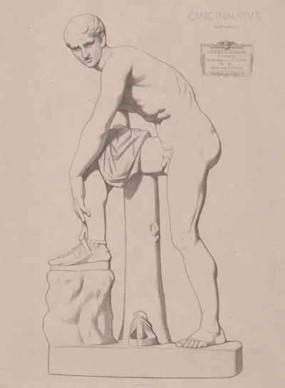 Cours de dessin Pl.70, Charles Bargue