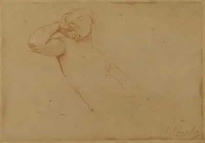 Etude de femme nue – nr 2 av Charles Chaplin