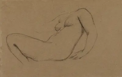 Etude de femme nue – nr 4 av Charles Chaplin