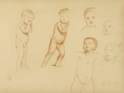 Etude d’enfants av Charles Chaplin