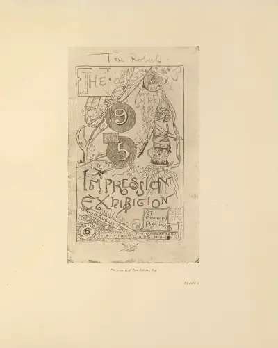 Catalogue of Impression Exhibition, Charles Conder