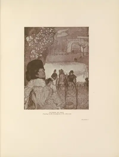 Souvenir de Paris, Charles Conder