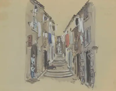 La ruelle von Christian Bérard