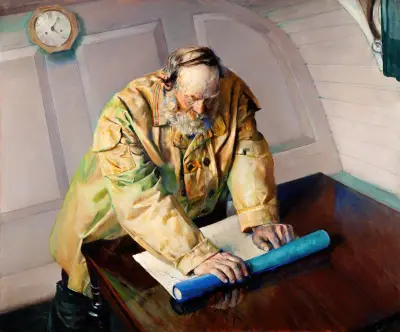 Difficult Waters von Christian Krohg