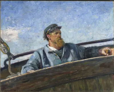 North Wind von Christian Krohg