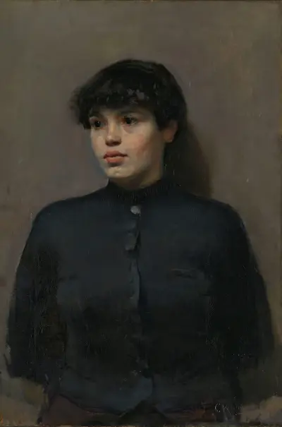 Portrait of Jossa von Christian Krohg