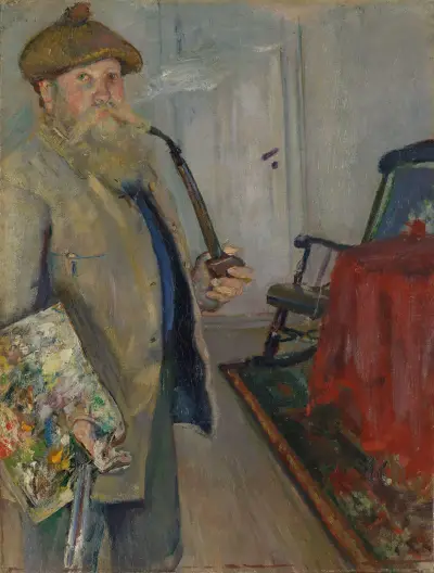Self-Portrait von Christian Krohg
