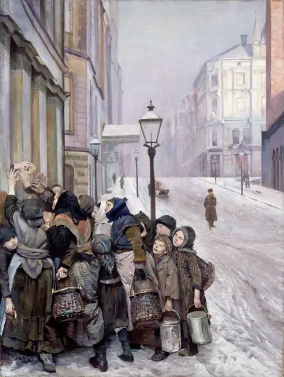Struggle for Survival von Christian Krohg