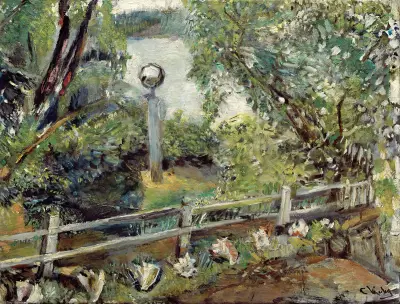 The Garden with the Glass Ball von Christian Krohg