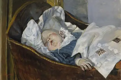 Tulla, the Artist’s Grandchild von Christian Krohg