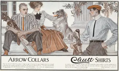 Arrow collars. Cluett shirts, 1895 – Nr. 2, Joseph Christian Leyendecker