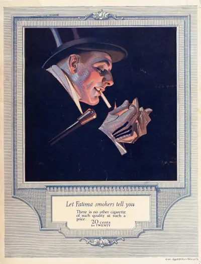Fatima Cigarette, Joseph Christian Leyendecker