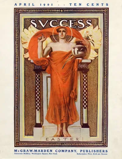 Success Easter April 1901, Joseph Christian Leyendecker
