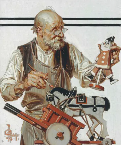Výrobce hraček, Joseph Christian Leyendecker