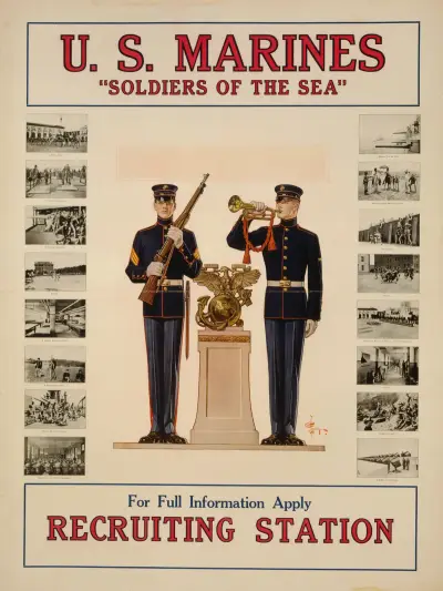 U.S. Marines „Soldiers of the sea“, Joseph Christian Leyendecker
