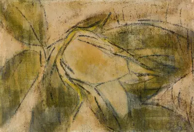 Magnolia Bud av Christian Rohlfs