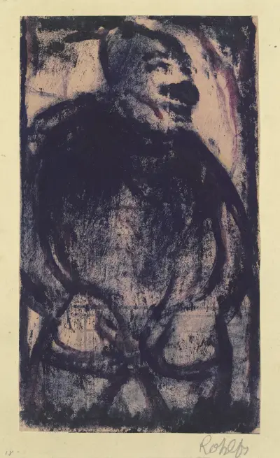 Stehender Mann von Christian Rohlfs