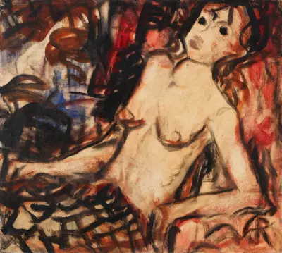 Weiblicher Akt von Christian Rohlfs