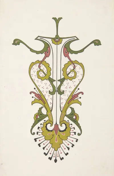 Design drawing, 1883 – nr 12 av Christopher Dresser