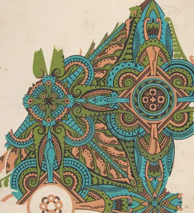 Design drawing, 1883 – nr 13 av Christopher Dresser
