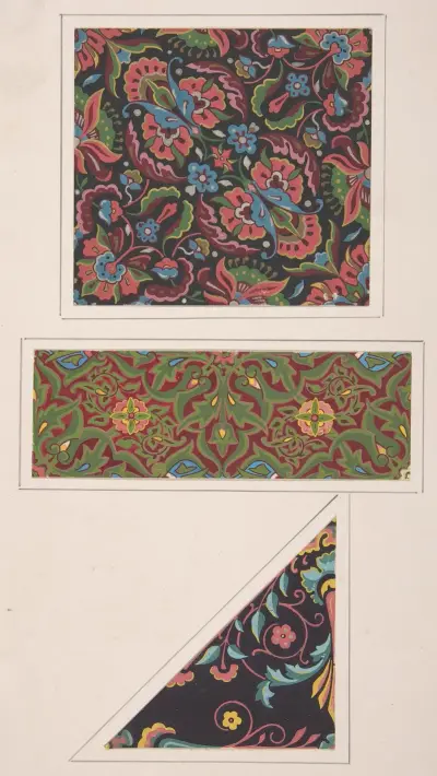 Design drawing, 1883 – nr 3 av Christopher Dresser