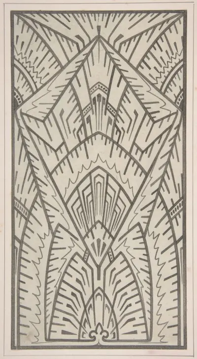 Design drawing, 1883 – nr 5 av Christopher Dresser