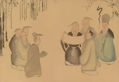 Obraz Kōrina, pl. 12, Hōchū Nakamura