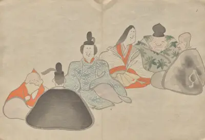 Obrazkowa księga Kōrina, tabl. 18, Hōchū Nakamura