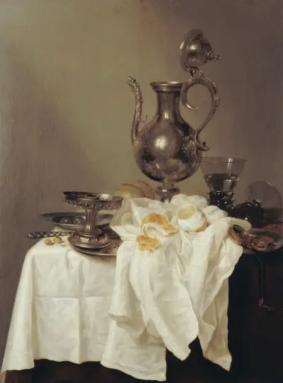 Nature morte à l’aiguière av Willem Claesz Heda