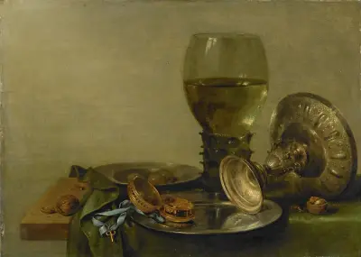 Still Life with Roemer and Silver Tazza av Willem Claesz Heda