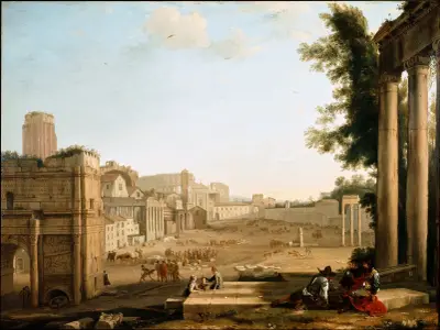 The Campo Vaccino, Rome Claude av Claude Lorrain